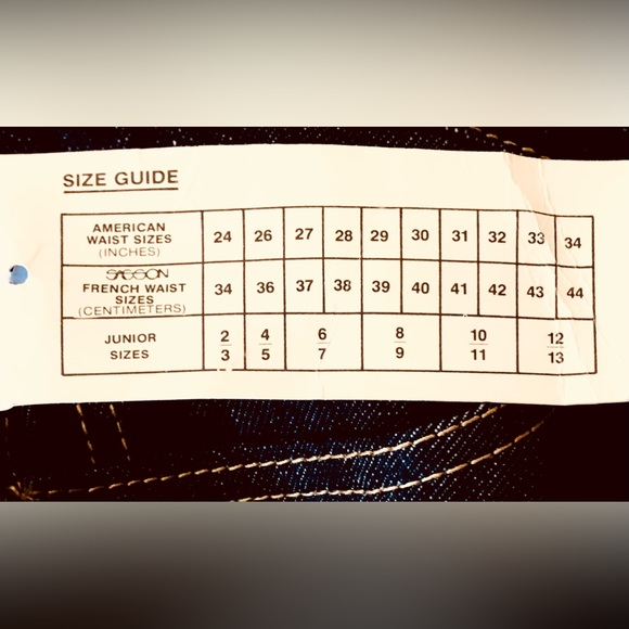 Vintage Dead Stock 70’s 80’s SASSON Denim Jeans - Picture 11 of 14